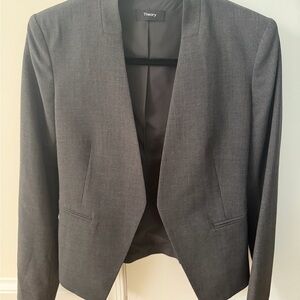 Theory Women's Charcoal Blazer